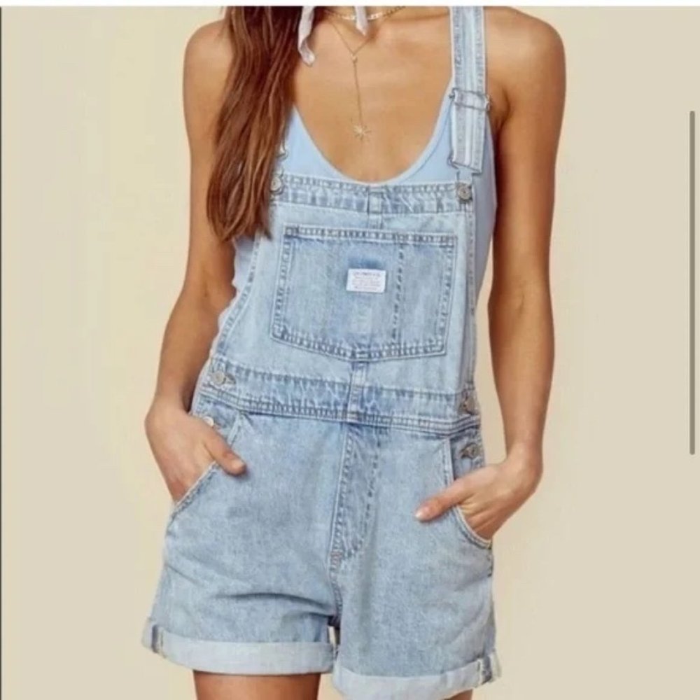 Free People vintage Levi's overalls S